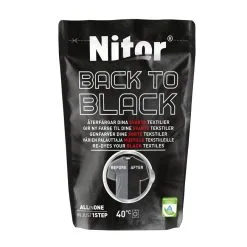 Nitor All In One Nitor Back To Black 400 G Värien Palauttaja Mustille Vaatteille