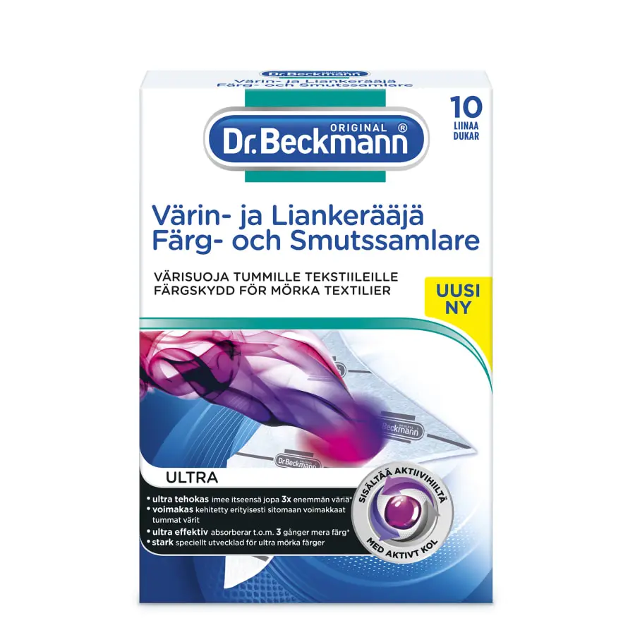 Dr.Beckmann Dr. Beckmann Ultra 10 Kpl Värin-/liankerääjä 3 Dr.Beckmann Dr. Beckmann Ultra 10 Kpl Värin-/liankerääjä