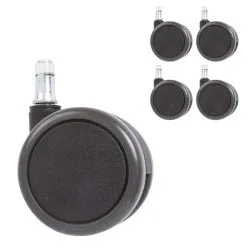 Home4you Itsejarruttavat Kumipyörät 5 Kpl Universaali