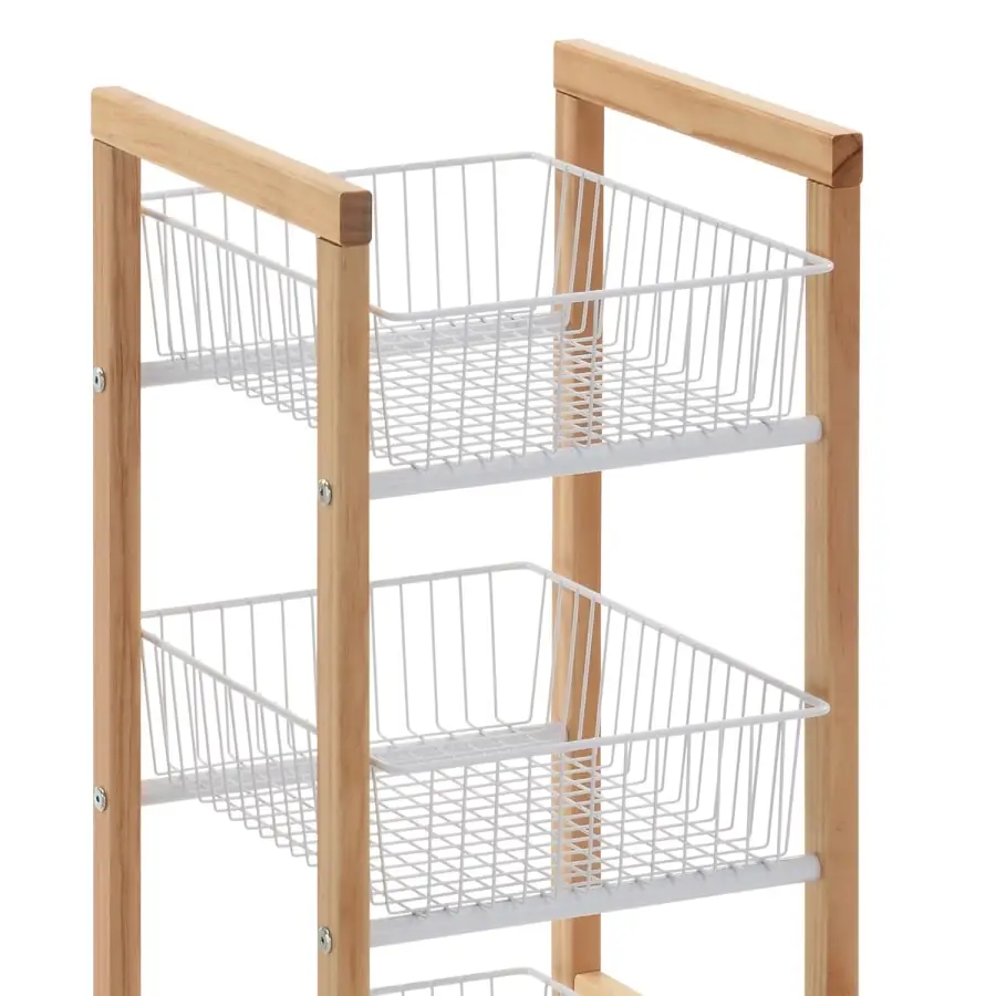 Home4you Bren 32x37x81cm Hylly 4 Home4you Bren 32x37x81cm Hylly - Image 2