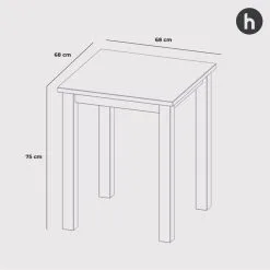 Tenstar Hygge Home Ruokapöytä -Huonekalut myymälä 4772158000176 2