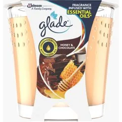 Glade® Glade Honey & Chocolate 129 G Kynttilä