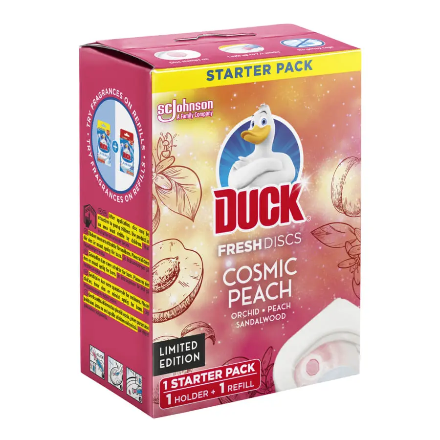 WC-Duck WC Duck Cosmic Peach 36 Ml Fresh Discs Geeli 3 WC-Duck WC Duck Cosmic Peach 36 Ml Fresh Discs Geeli
