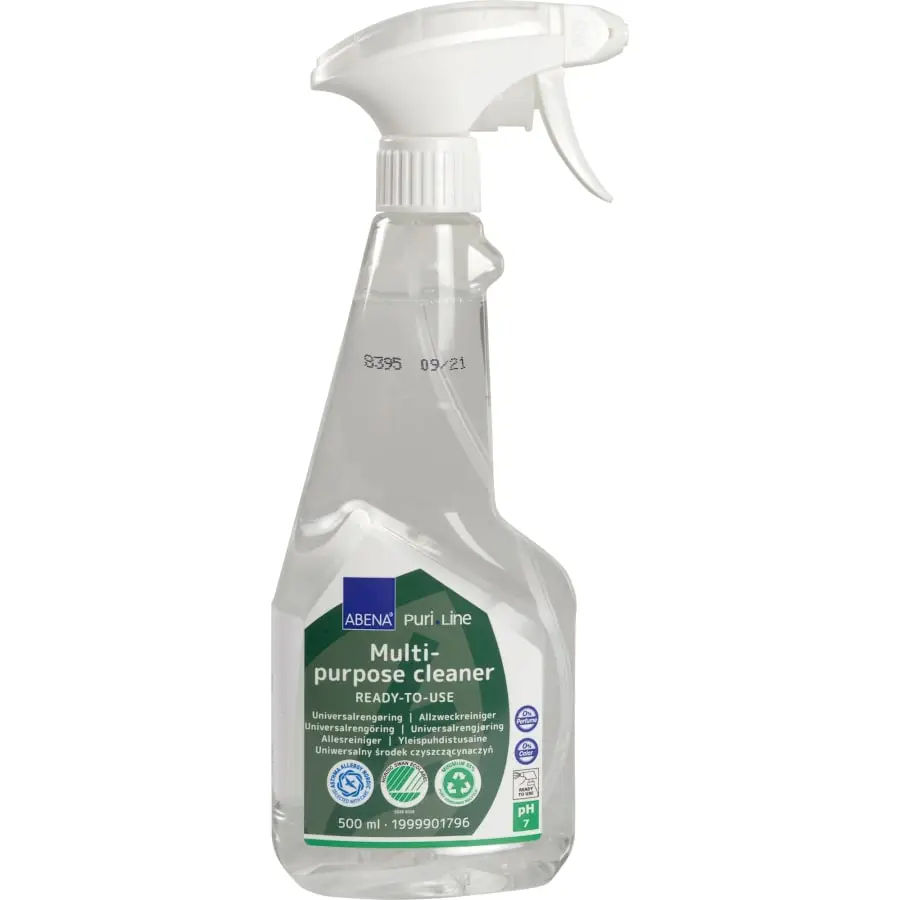 Abena Puri-Line 500 Ml Hajusteeton Yleispuhdistusaine 3 Abena Puri-Line 500 Ml Hajusteeton Yleispuhdistusaine