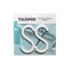 Tarmo 4kpl Muovia Valkoinen S-koukku -Huonekalut myymälä 6410410181918