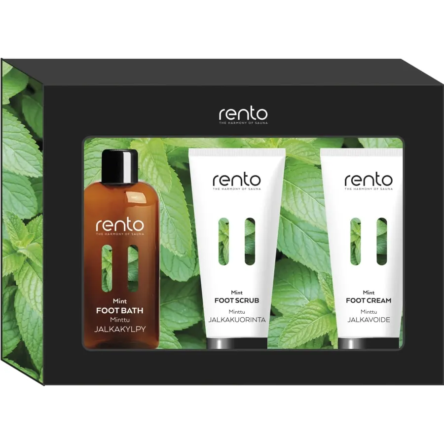 Rento Jalkojenhoito Lahjapakkaus 3 Rento Jalkojenhoito Lahjapakkaus