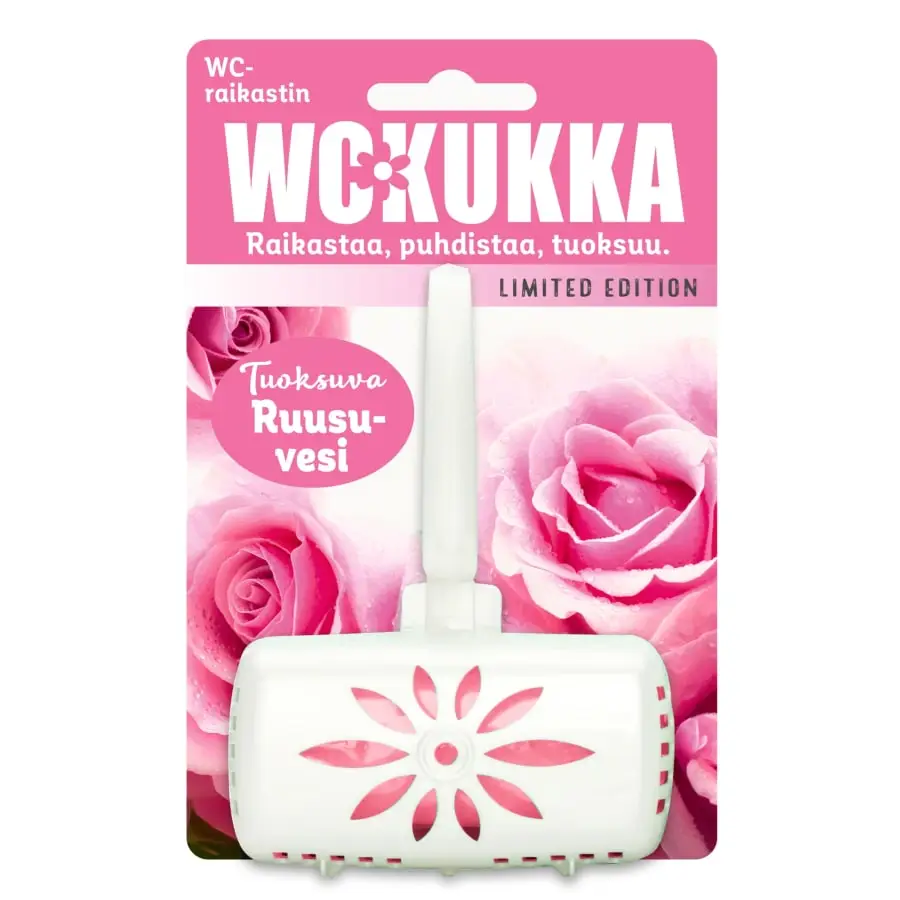 WC Kukka Ruusuvesi 50 G Wc-raikastin 3 WC Kukka Ruusuvesi 50 G Wc-raikastin