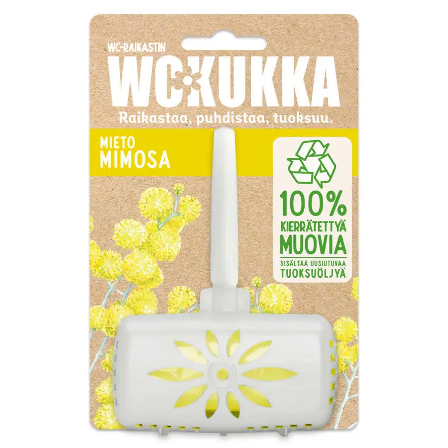 WC Kukka Mimosa 50 G Wc-raikastin 3 WC Kukka Mimosa 50 G Wc-raikastin