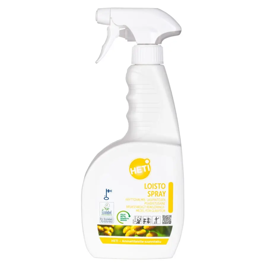 Heti Loisto 750 Ml Spray Lasipintojen Puhdistusaine 3 Heti Loisto 750 Ml Spray Lasipintojen Puhdistusaine