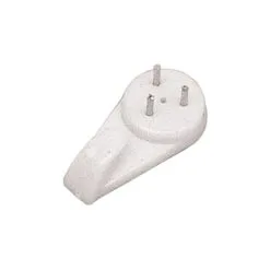 Pisla 534/keskikoko Valkoinen 5 Kpl Taulukoukku