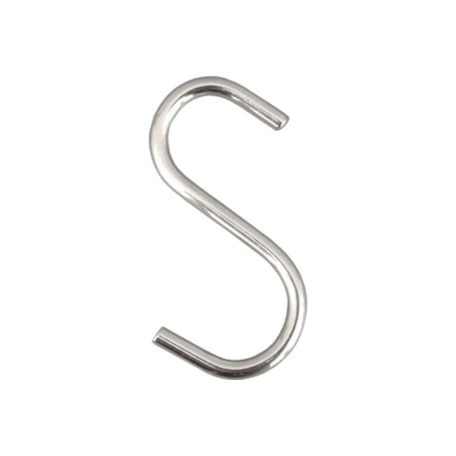 Pisla 5 Kpl Keittiön Välitilatangon S-koukku 3 Pisla 5 Kpl Keittiön Välitilatangon S-koukku