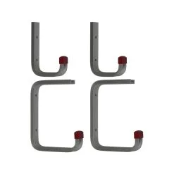 Pisla Alumiini 4 Kpl Koukkusetti