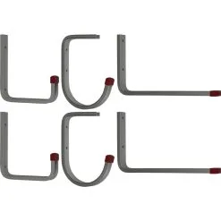 Pisla Alumiini 6 Kpl Iso Koukkusetti