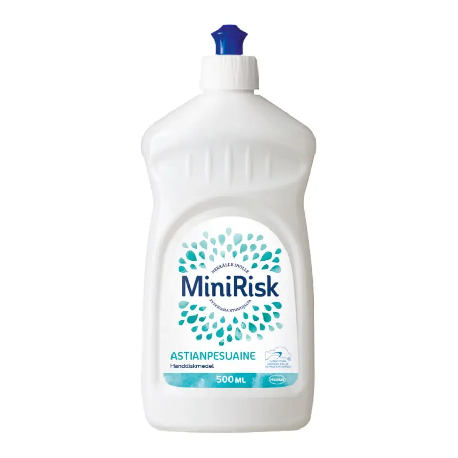 Mini Risk 500 Ml Hajusteeton Astianpesuaine 3 Mini Risk 500 Ml Hajusteeton Astianpesuaine