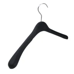 Aino 42 Cm Musta Kumipinta Takkiripustin