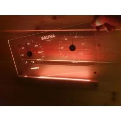 Saunia RGB LED Saunan Lämpö- Ja Kosteusmittari -Huonekalut myymälä 6416392463073 3