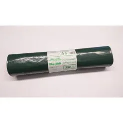 Monituote Ekosäkit 350 L Vihreä 5 Kpl/rulla Jätesäkki
