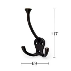 Habo 1031 Antiikkiruskea Koukku