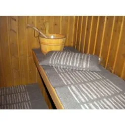 Alajärven Kotitekstiili Ladossa Musta 43x200 Cm Laudeliina