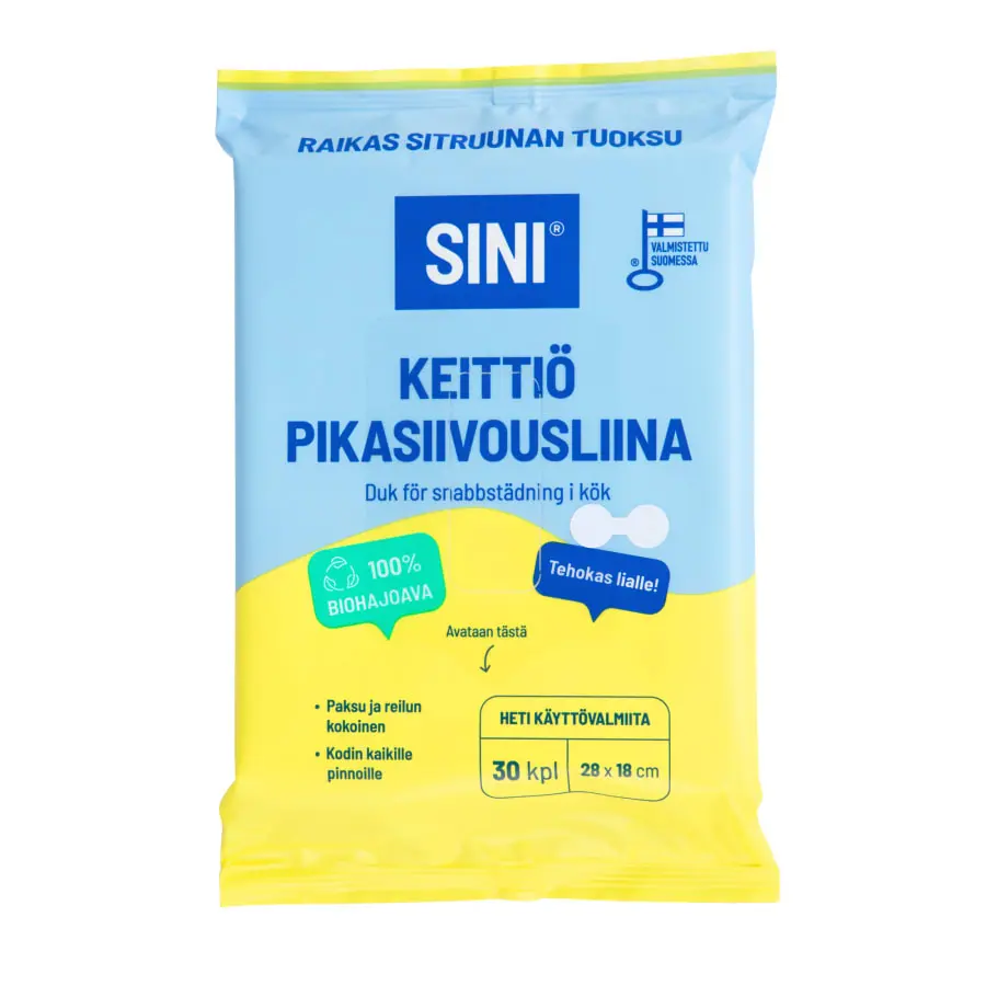 Sini Keittiö Pikasiivousliina 30 Kpl 3 Sini Keittiö Pikasiivousliina 30 Kpl