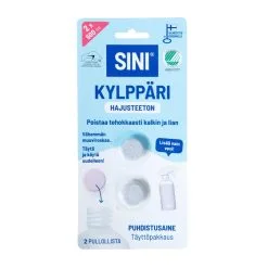 Sini Kylppäri Hajusteeton Puhdistusainetabletti Täyttöpakkaus
