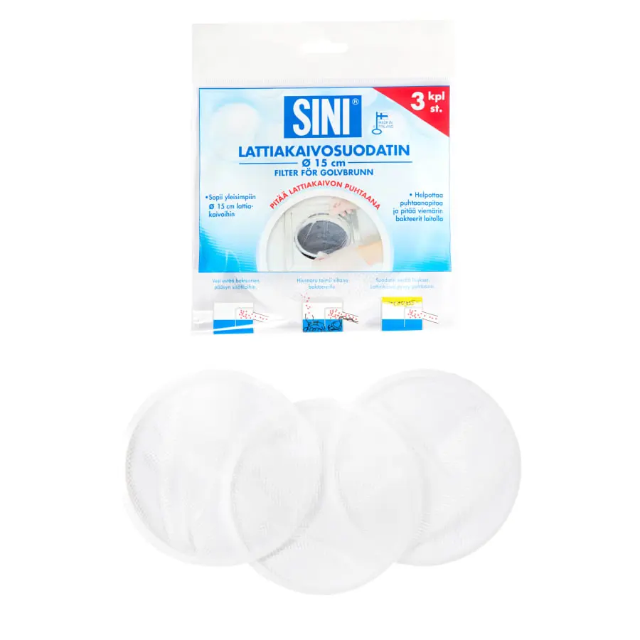 Sini 3 Kpl Lattiakaivosuodatin 3 Sini 3 Kpl Lattiakaivosuodatin