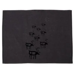 Pikkupuoti Porot&Aurinko Harmaa Pefletti/pyyhe