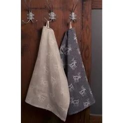 Pikkupuoti Harmaa Porokuosi Kudottu Pefletti