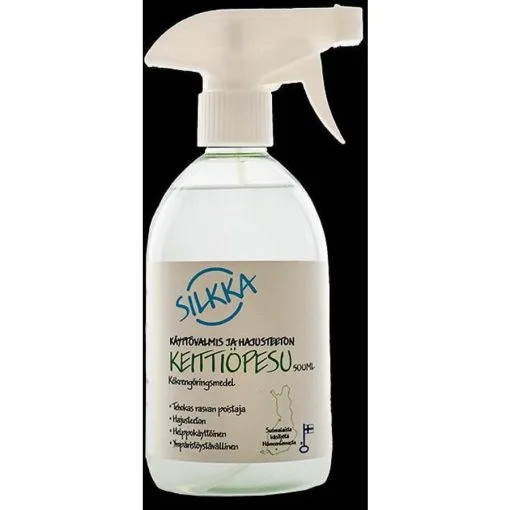 Silkka 500 Ml Hajusteeton Keittiöpesuaine -Huonekalut myymälä 6430075842177