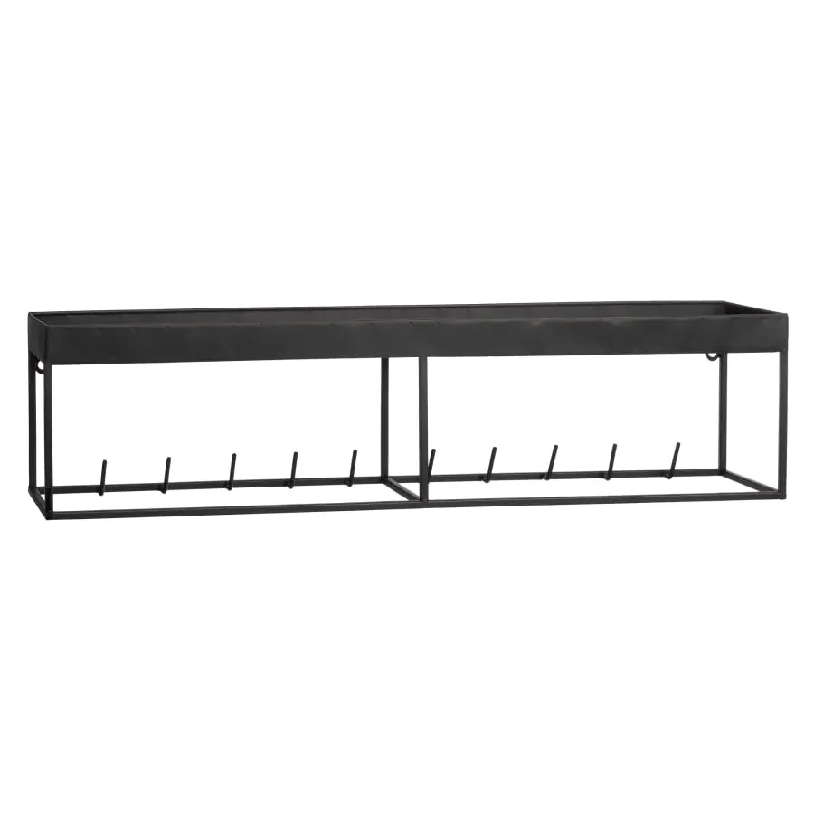 Aina Block 80x17x21 Cm Naulakkohylly 4 Aina Block 80x17x21 Cm Naulakkohylly - Image 2