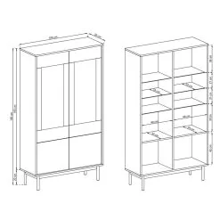 Eureka Milo Vitriini -Huonekalut myymälä 6438520001001 2