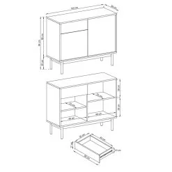 Eureka Milo 104 Senkki -Huonekalut myymälä 6438520001025 2