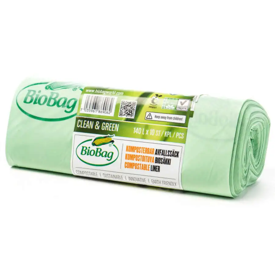 BioBag 140 L 10 Kpl Kompostoituva Biosäkki 3 BioBag 140 L 10 Kpl Kompostoituva Biosäkki
