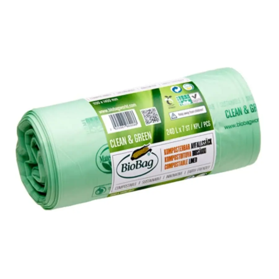 BioBag 240 L 7 Kpl Kompostoituva Biosäkki 3 BioBag 240 L 7 Kpl Kompostoituva Biosäkki