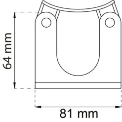 HABO Tooflex 522 30-40mm 2kpl Työkalupidin -Huonekalut myymälä 7317275220013 3