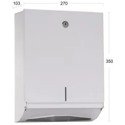 Habo 300 Valkoinen Käsipaperikaappi