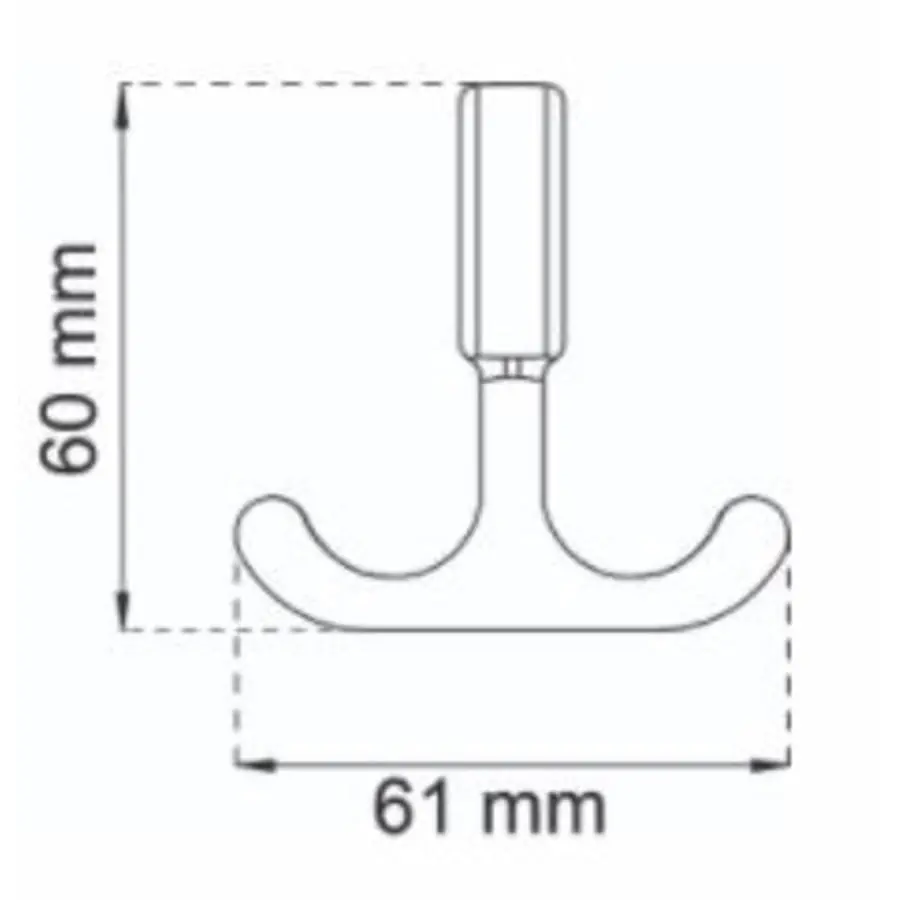 Habo Iris 2 Kpl Musta Hyllykoukku 4 Habo Iris 2 Kpl Musta Hyllykoukku - Image 2