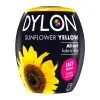 Dylon 05 Sunflower Yellow 350 G Tekstiiliväri