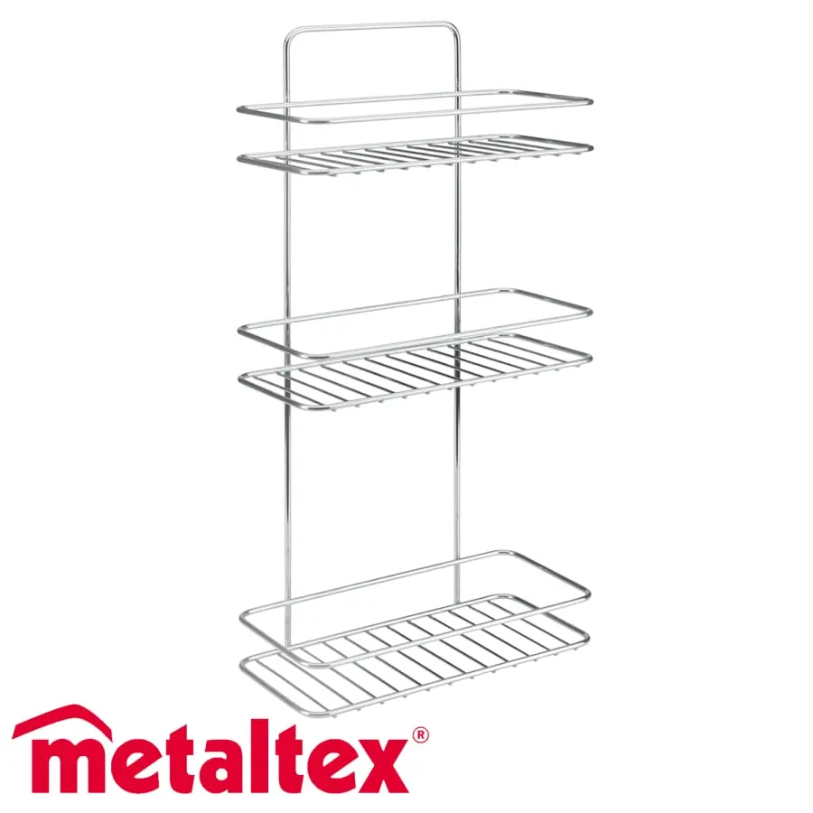 Reflex 3-osainen Kromi Seinähylly 3 Reflex 3-osainen Kromi Seinähylly