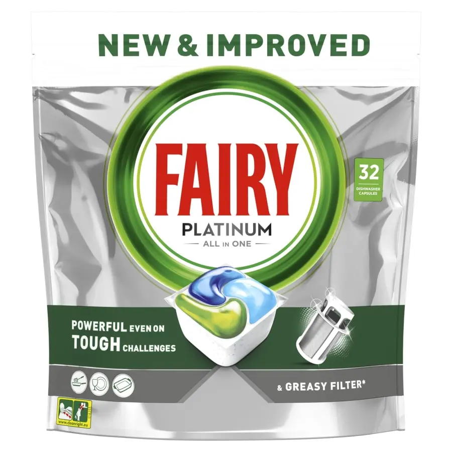 Fairy Platinum 32 Kpl Konetiskitabletti 3 Fairy Platinum 32 Kpl Konetiskitabletti