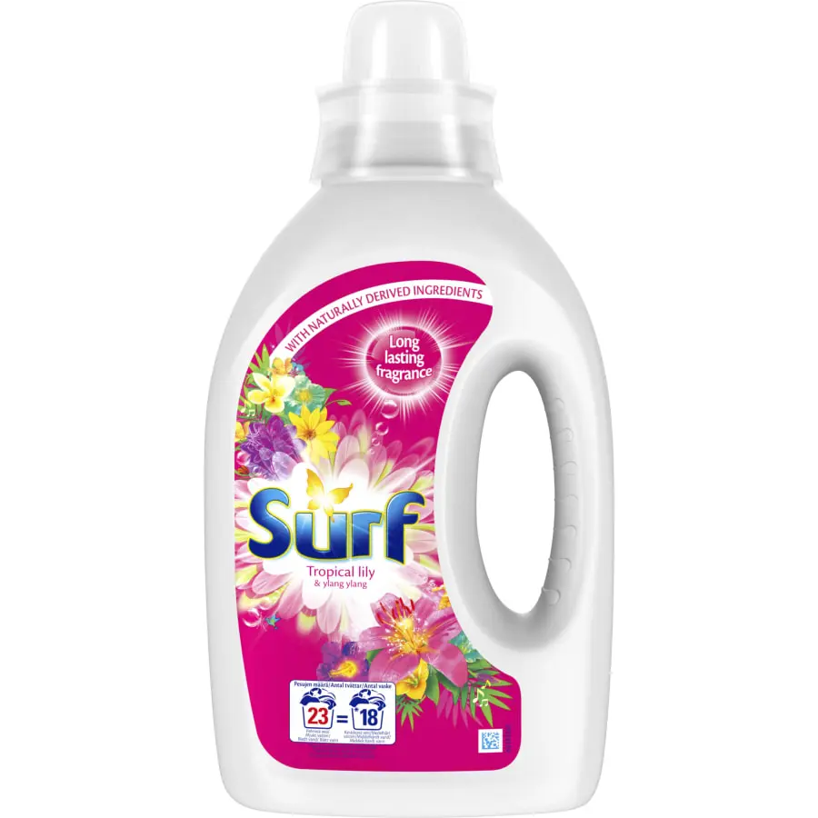 Surf® Surf Tropical Lily & Ylang Ylang 920 Ml Pyykinpesuaine 3 Surf® Surf Tropical Lily & Ylang Ylang 920 Ml Pyykinpesuaine