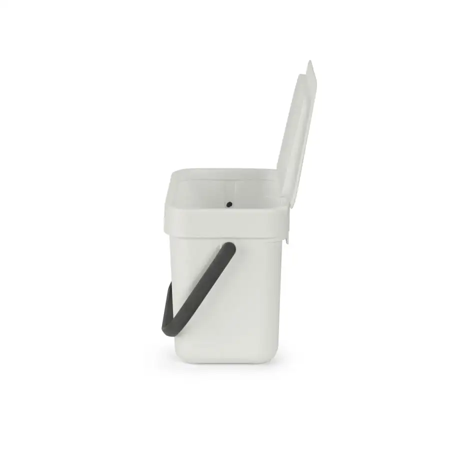 Brabantia Sort&Go Vaaleanharmaa 3L Roska-astia 6 Brabantia Sort&Go Vaaleanharmaa 3L Roska-astia - Image 4