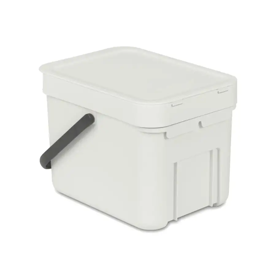 Brabantia Sort&Go Vaaleanharmaa 6L Roska-astia 5 Brabantia Sort&Go Vaaleanharmaa 6L Roska-astia - Image 3