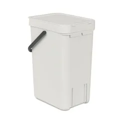 Brabantia Sort&Go Vaaleanharmaa 12L Roska-astia 8 Brabantia Sort&Go Vaaleanharmaa 12L Roska-astia -Huonekalut myymälä 8710755213281 3