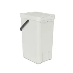 Brabantia Sort&Go Vaaleanharmaa 16L Roska-astia 8 Brabantia Sort&Go Vaaleanharmaa 16L Roska-astia -Huonekalut myymälä 8710755213465 3
