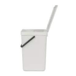 Brabantia Sort&Go Vaaleanharmaa 16L Roska-astia 9 Brabantia Sort&Go Vaaleanharmaa 16L Roska-astia -Huonekalut myymälä 8710755213465 4