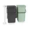 Brabantia Sort&Go Built-In-Bin 2X12L Roska-astia 2 Brabantia Sort&Go Built-In-Bin 2X12L Roska-astia -Huonekalut myymälä 8710755214448 1