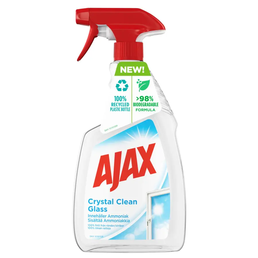 Ajax® Ajax Crystal Clean 750 Ml Lasinpuhdistuspray 3 Ajax® Ajax Crystal Clean 750 Ml Lasinpuhdistuspray