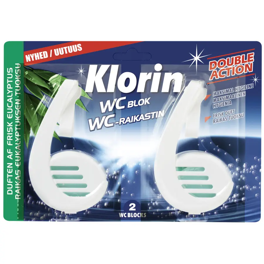Klorin 2x40 G Wc-raikastin 3 Klorin 2x40 G Wc-raikastin