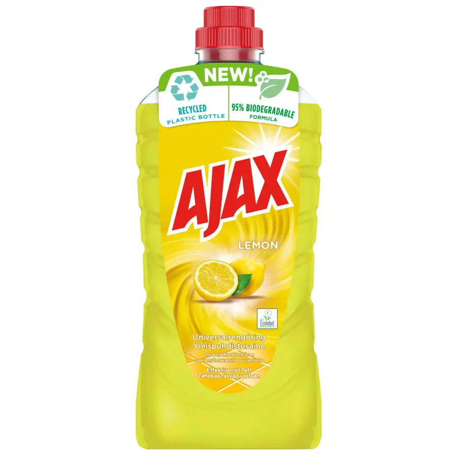 Ajax® Ajax Lemon 1 L Yleispuhdistusaine 3 Ajax® Ajax Lemon 1 L Yleispuhdistusaine